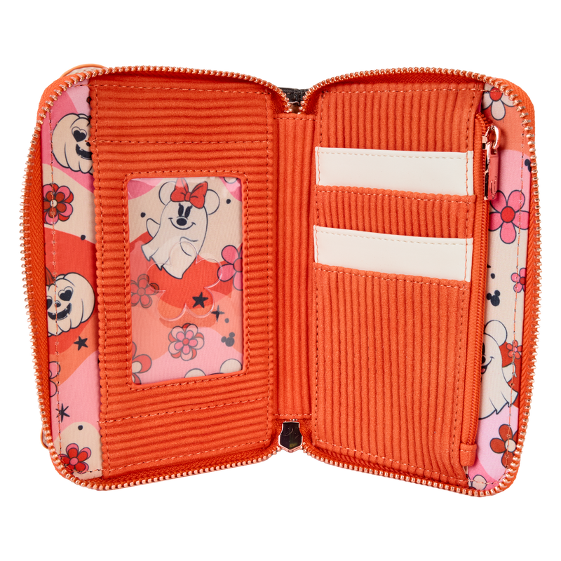 Loungefly Disney Mickey And Friends Halloween Zip Around Wallet