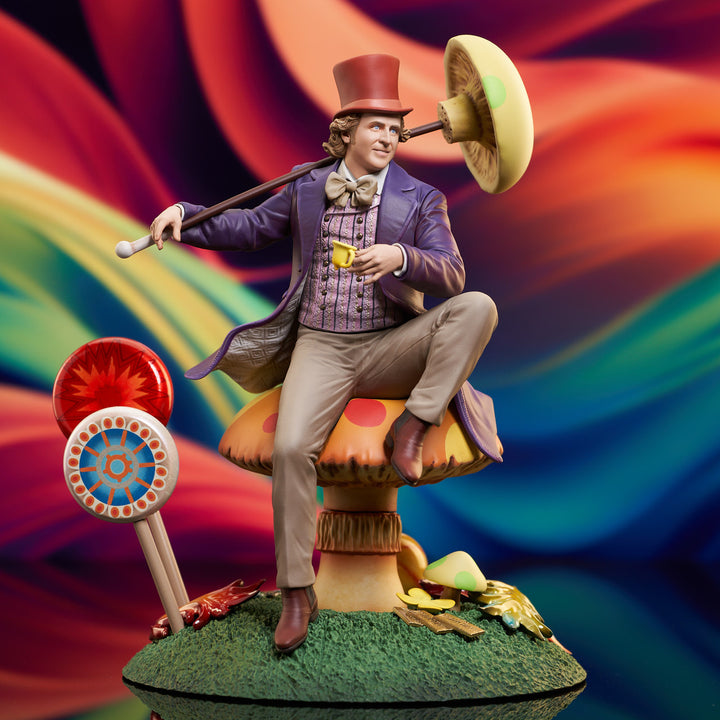 Willy Wonka & the Chocolate Factory Gallery Willy Wonka Figure Diorama : PRE-ORDER PENDING RELEASE ETA AUGUST