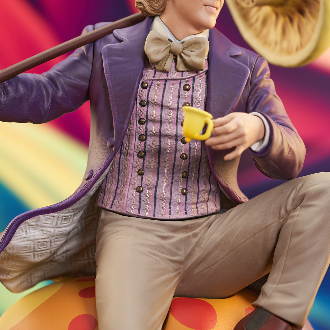 Willy Wonka & the Chocolate Factory Gallery Willy Wonka Figure Diorama : PRE-ORDER PENDING RELEASE ETA AUGUST