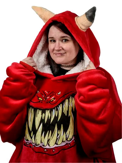 Warhammer 40,000: Red Squig Hooded Blanket