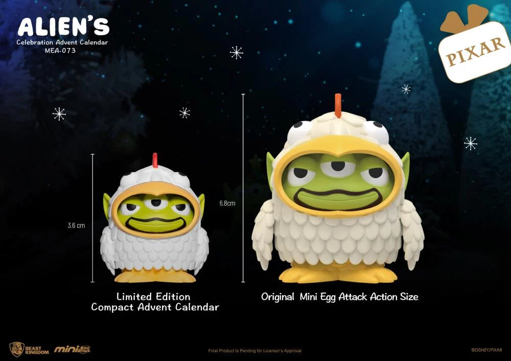 Toy Story Mini Egg Attack Alien's Celebration 2024 Advent Calendar