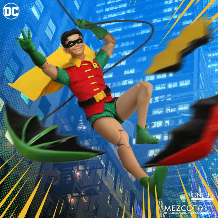 Mezco DC Comics One:12 Collective Robin (Golden Age Edition) Action Figure