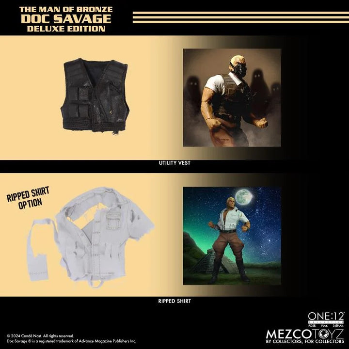 Doc Savage: The Man of Bronze One:12 Collective Doc Savage (Deluxe Edition) Action Figure