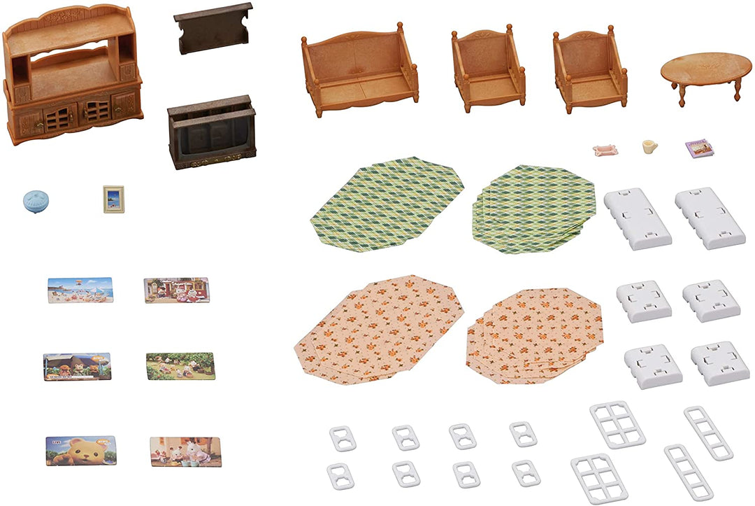 Sylvanian Families Comfy Living Room Set