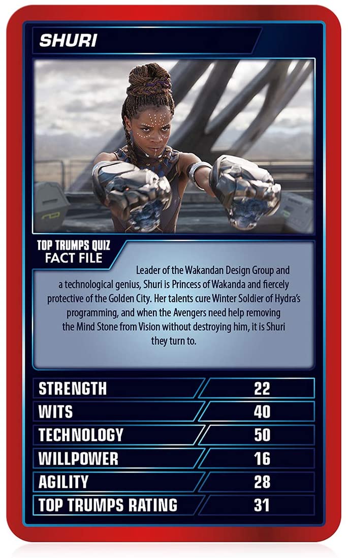 Top Trumps Specials Marvel Cinematic Card Game