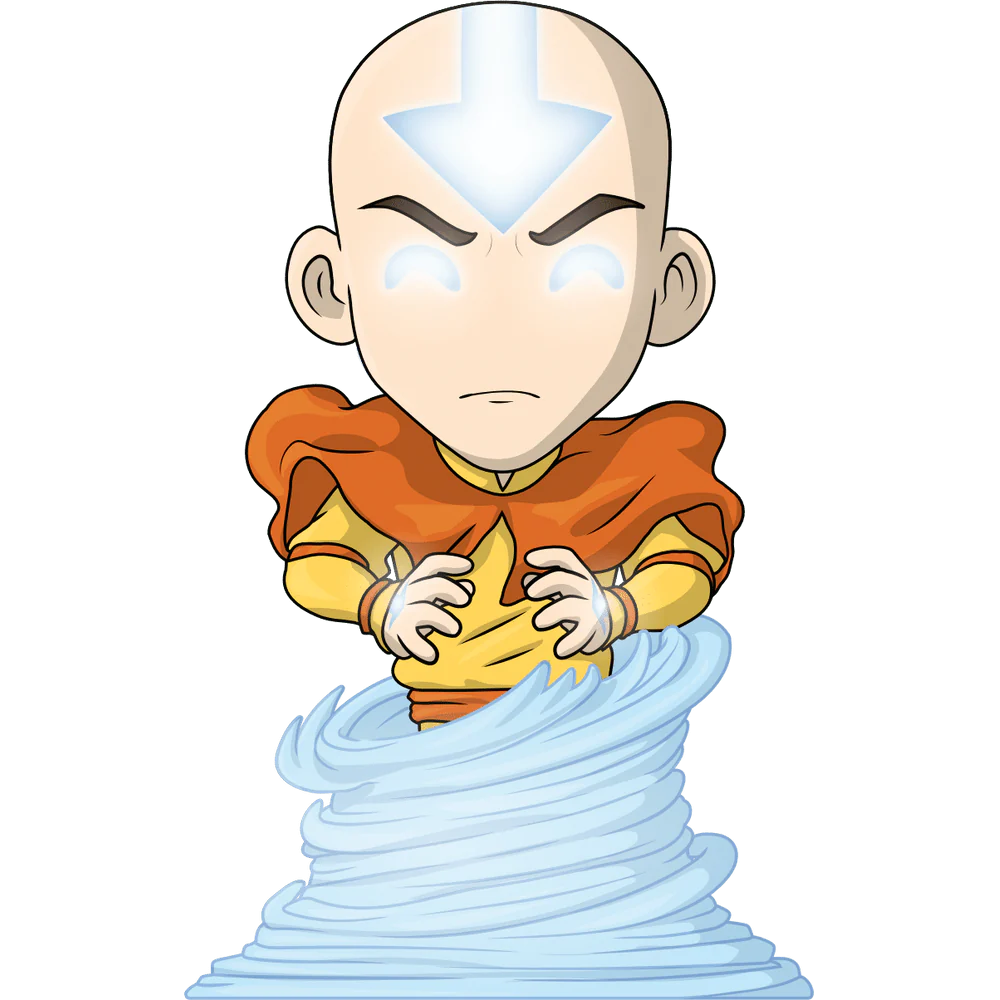 Youtooz Avatar The Last Airbender Avatar State Aang Figure