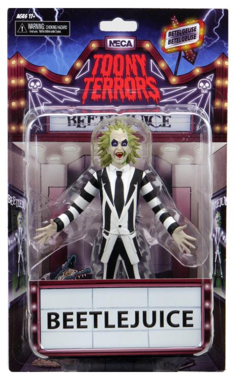 NECA Beetlejuice Toony Terrors Beetlejuice Action Figure