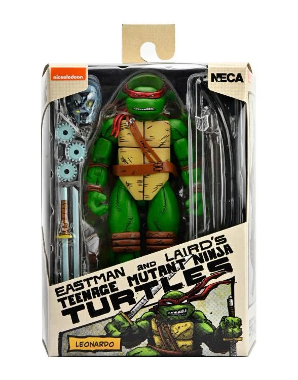 NECA Teenage Mutant Ninja Turtles Leonardo (Mirage Comics) 7" Action Figure