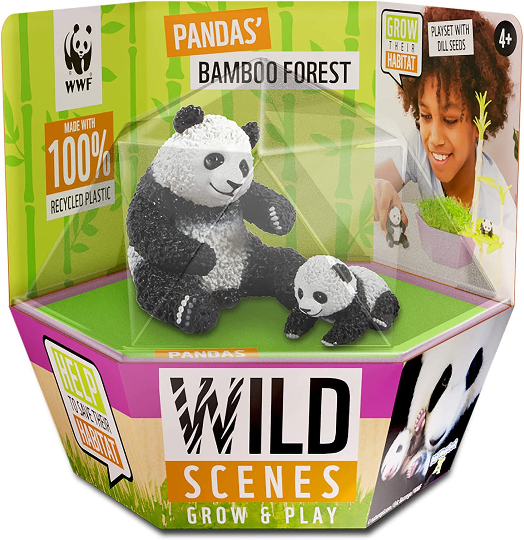 WWF Wild Scenes Pandas' Bamboo Forest