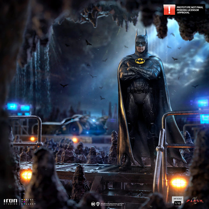 Iron Studios The Flash Movie Michael Keaton Batman 1/10 Art Scale Limited Edition Statue