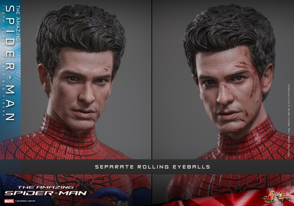 Hot Toys The Amazing Spider-Man Spider-Man Deluxe 1/6th Scale Figure