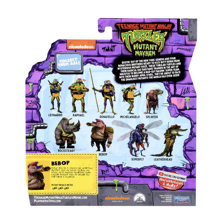 Teenage Mutant Ninja Turtles Bepop Figure