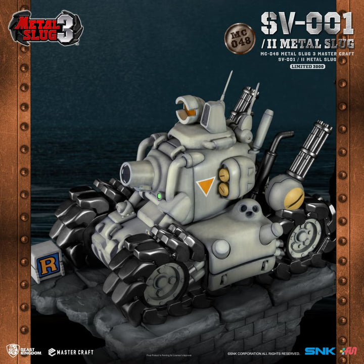 Beast Kingdom Metal Slug 3 Master Craft MC-048 SV-001/II Metal Slug Limited Edition Statue