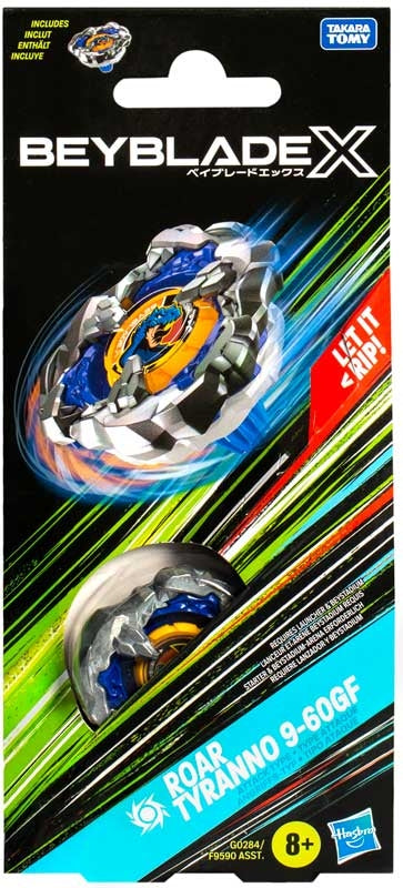 Beyblade X Roar Tyranno 9-60GF Top Booster Pack Set