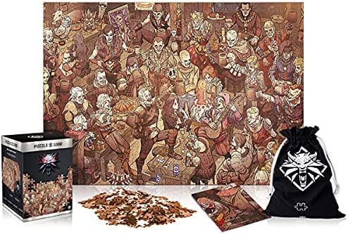 The Witcher: Birthday Jigsaw Puzzle (1000 Pieces)