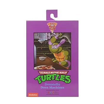 NECA Teenage Mutant Ninja Turtles Cartoon Donatello (VHS) Ultimate 7” Action Figure