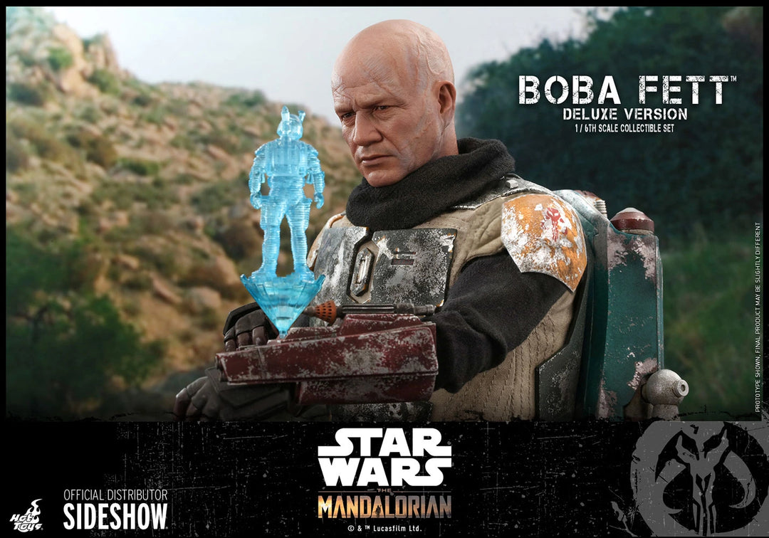 Hot Toys Star Wars The Mandalorian Boba Fett Deluxe Twin Set 1/6 Scale Figures
