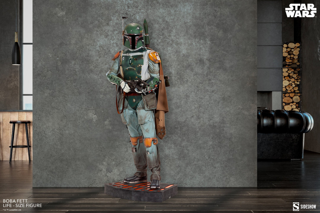 Sideshow Star Wars Life-Size Statue Boba Fett