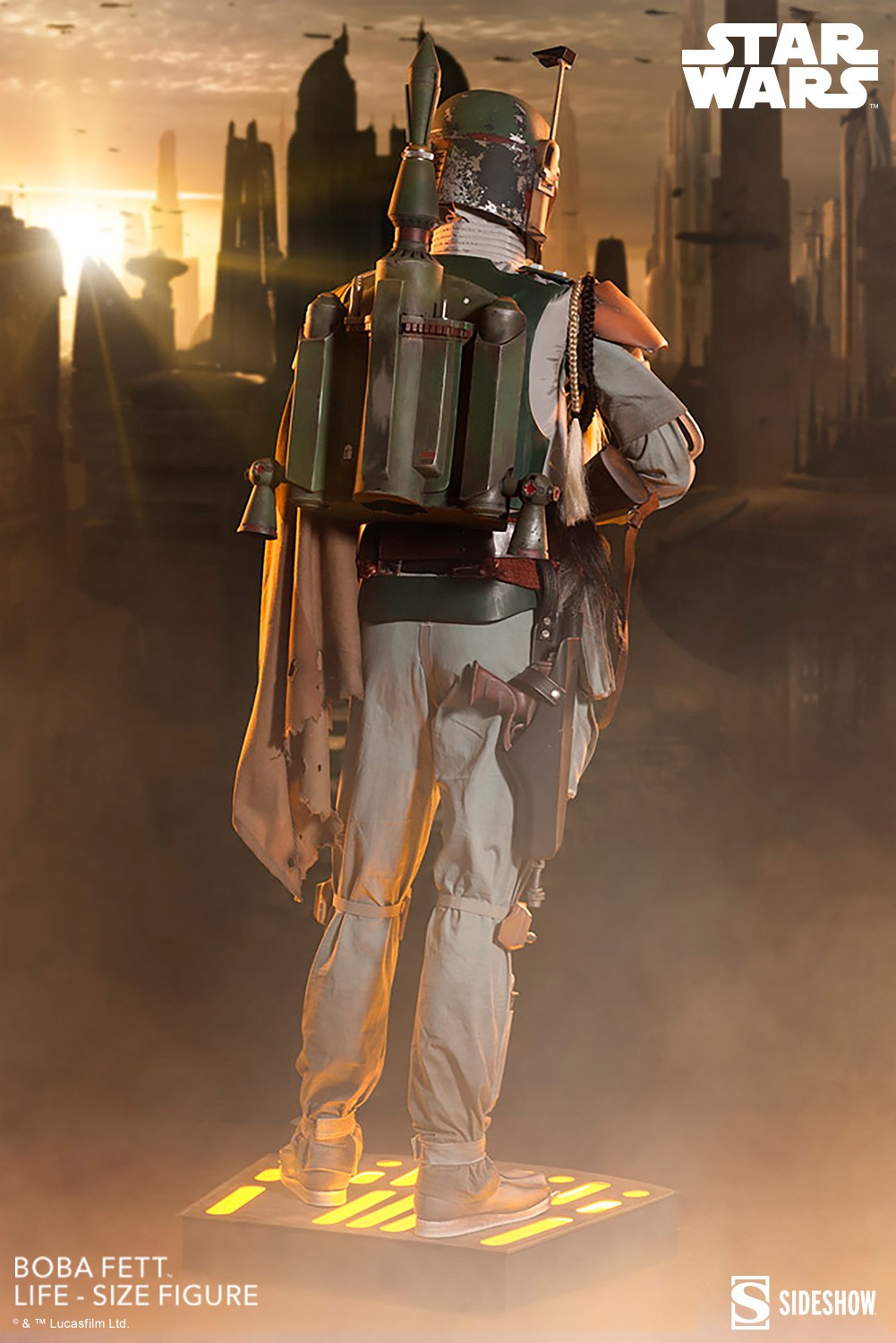 Sideshow Star Wars Life-Size Statue Boba Fett