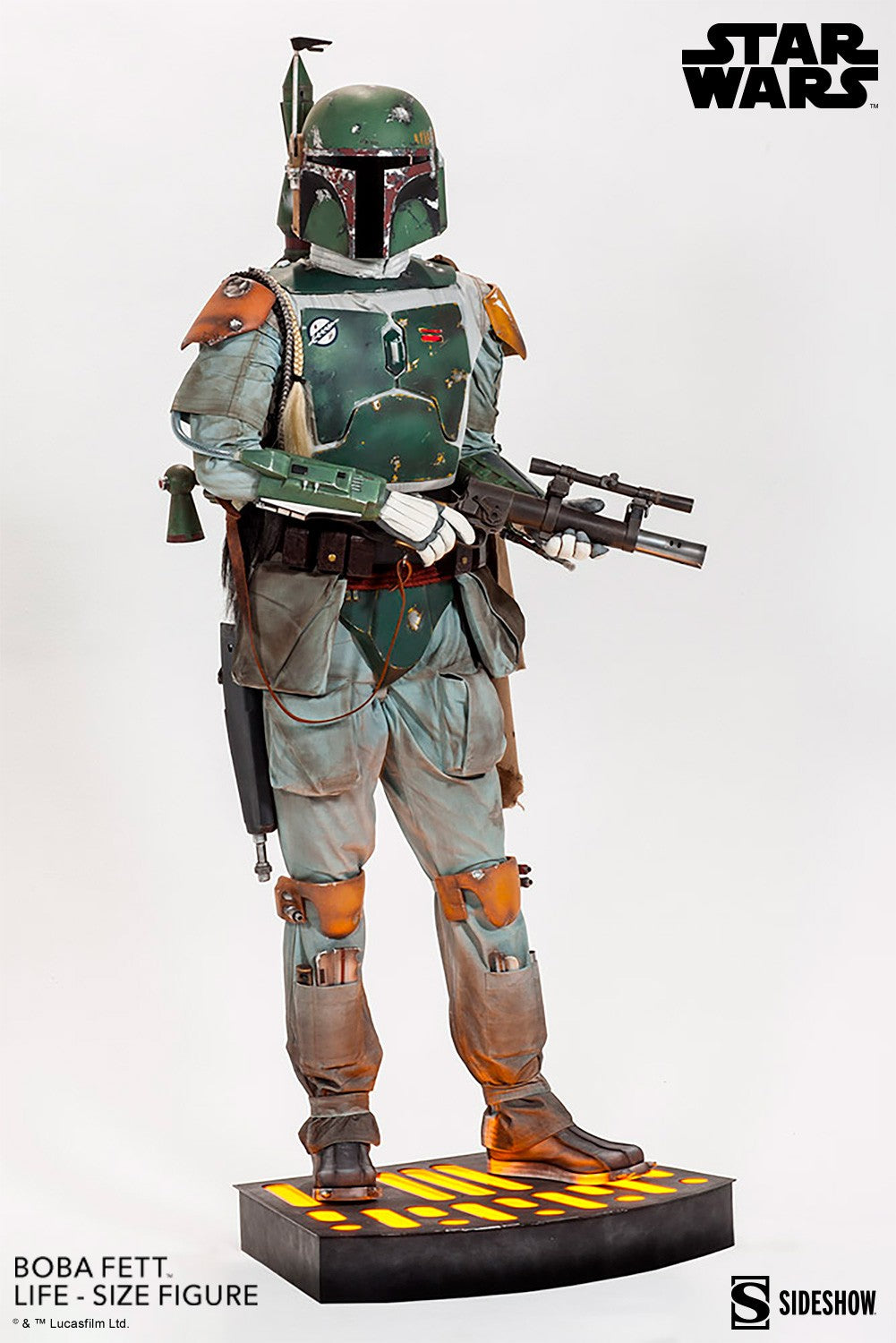 Sideshow Star Wars Life-Size Statue Boba Fett