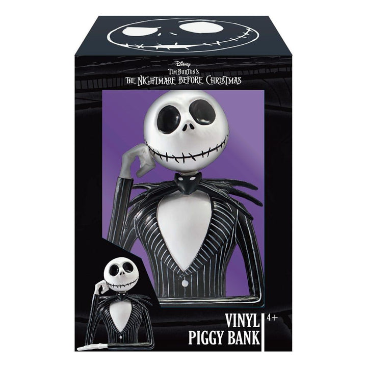 Nightmare Before Christmas Jack Skeleton Bust Deluxe Figural Money Box