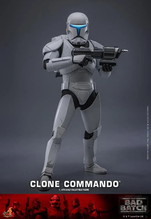 Hot Toys Star Wars The Bad Batch Clone Commando 1/6th Scale Figure