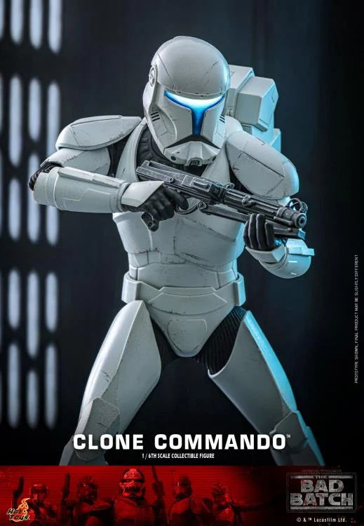 Hot Toys Star Wars The Bad Batch Clone Commando 1/6th Scale Figure