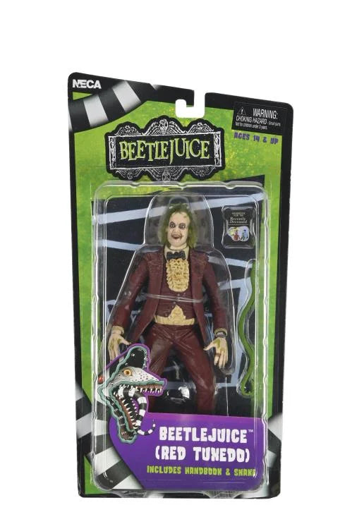 NECA Beetlejuice (Red Tuxedo) 7" Action Figure