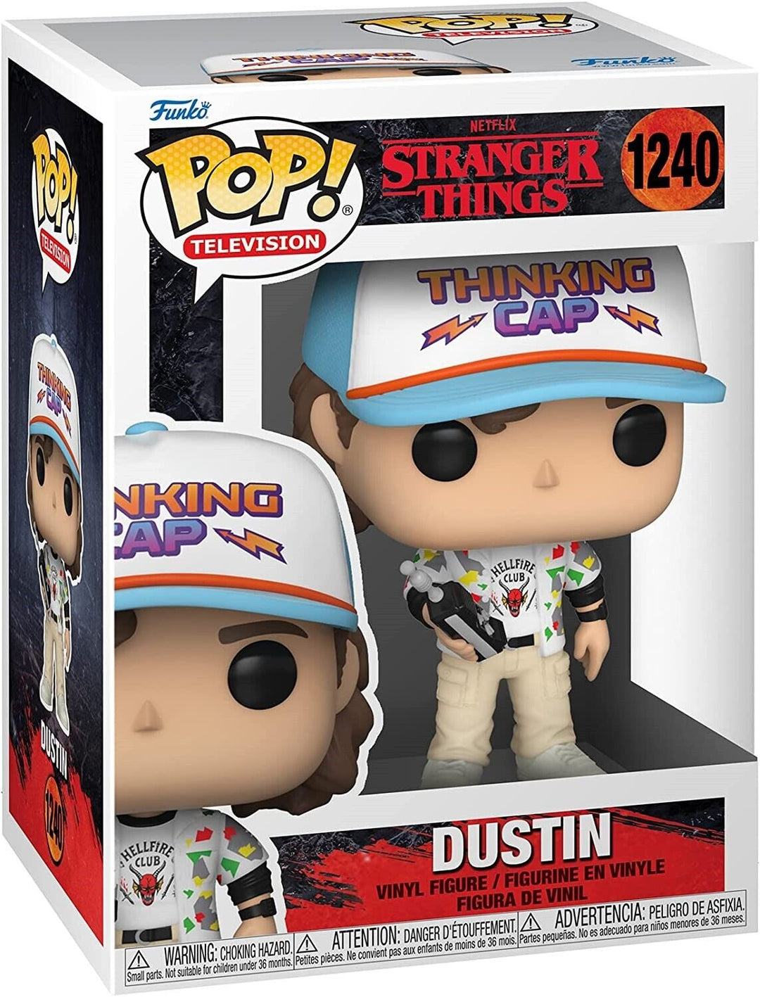 Dustin with Thinking Cap Stranger Things Funko POP! Vinyl Figure