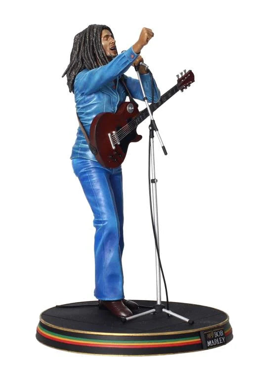Official Bob Marley Live at the Rainbow Theatre 1977 Concert Posed Figure