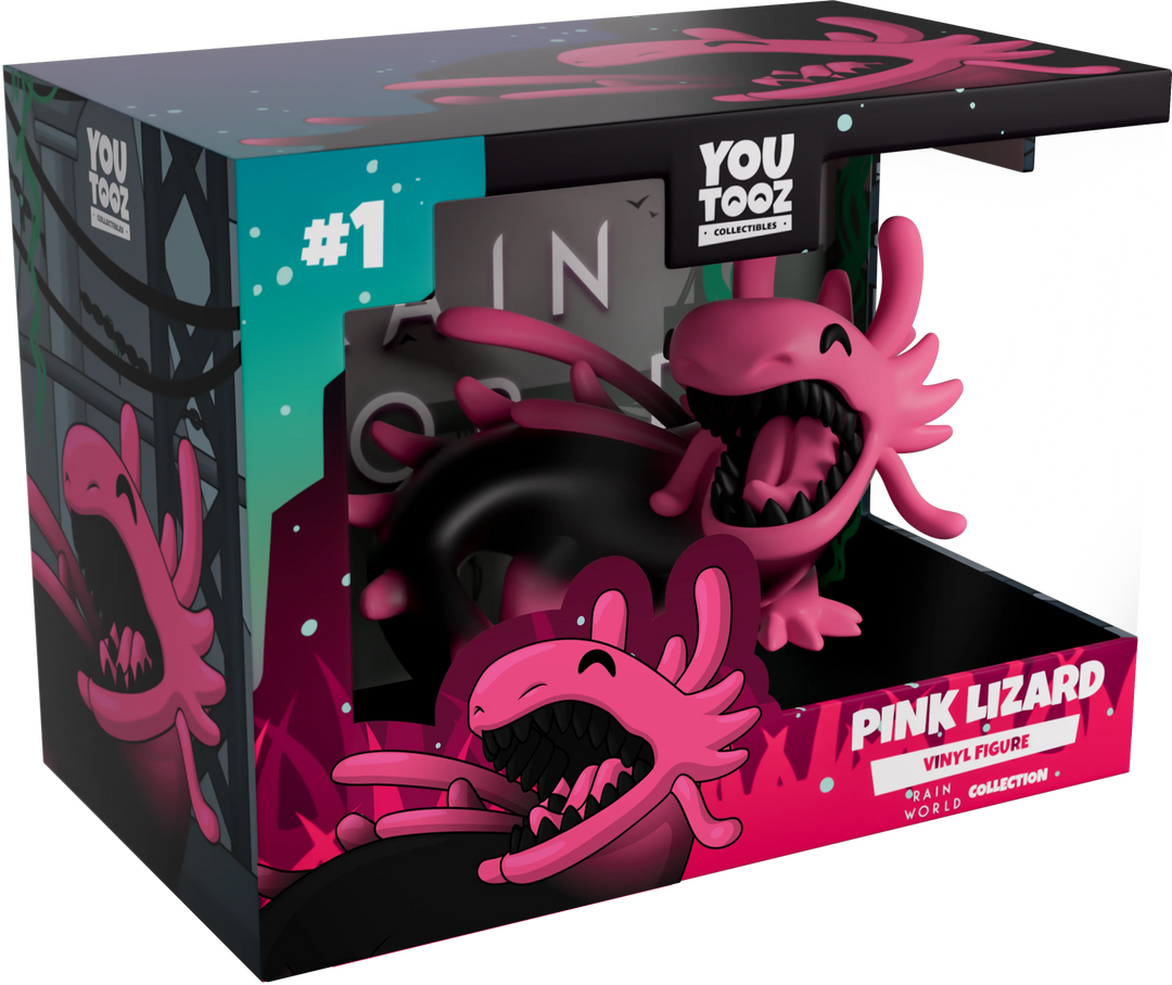 YouTooz Rain World Pink Lizard Vinyl Figure