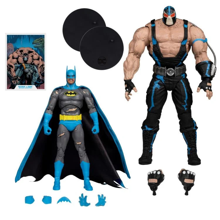 McFarlane Batman Knightfall DC Multiverse Batman vs. Bane Action Figure Two-Pack Action Figures