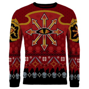 Official Warhammer 40,000 Chaos Christmas Jumper