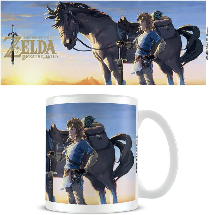 The Legend Of Zelda: Breath Of The Wild Coffee Mug  (Horse) - DELETE