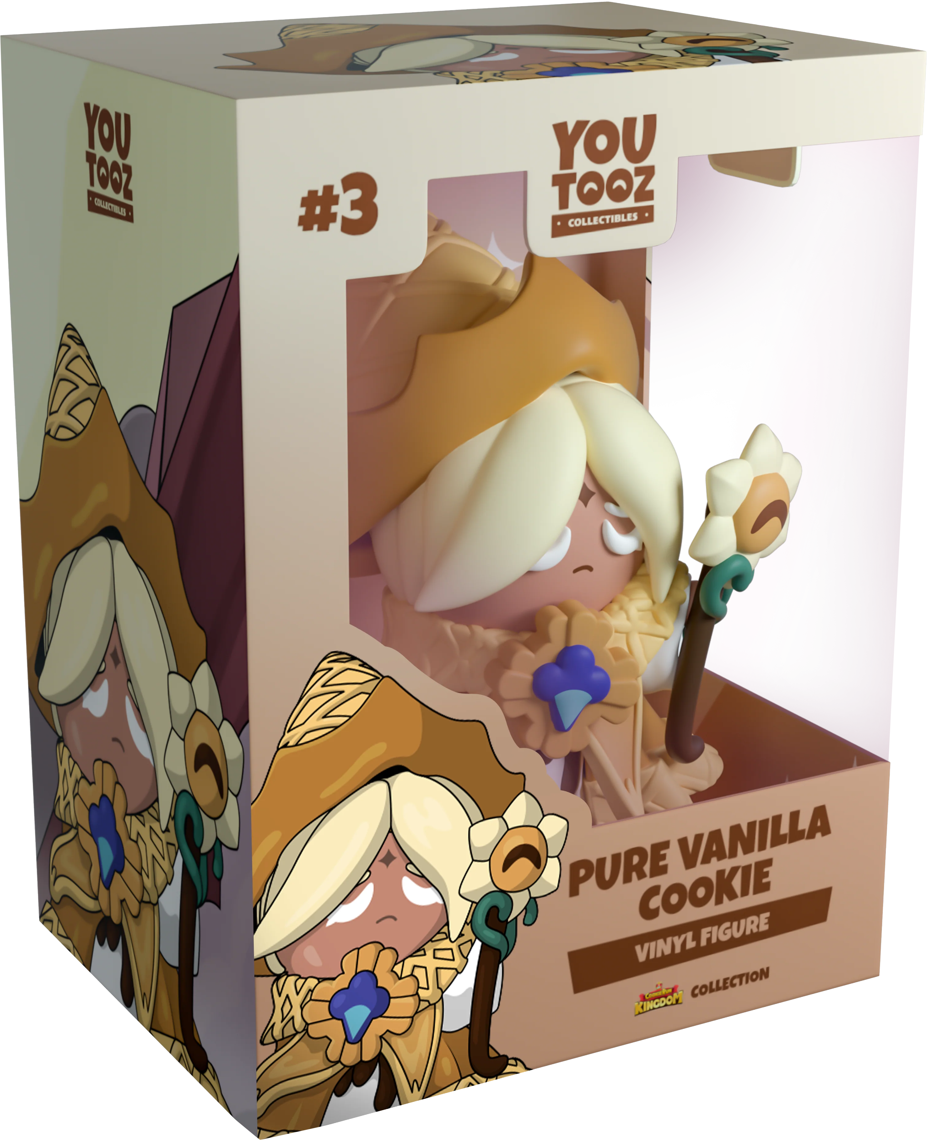 Youtooz Cookie Run Kingdom Pure Vanilla Cookie Figure