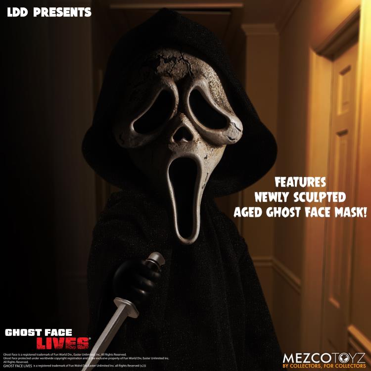 Mezco Living Dead Dolls Ghost Face (Zombie Edition) 10" Figure