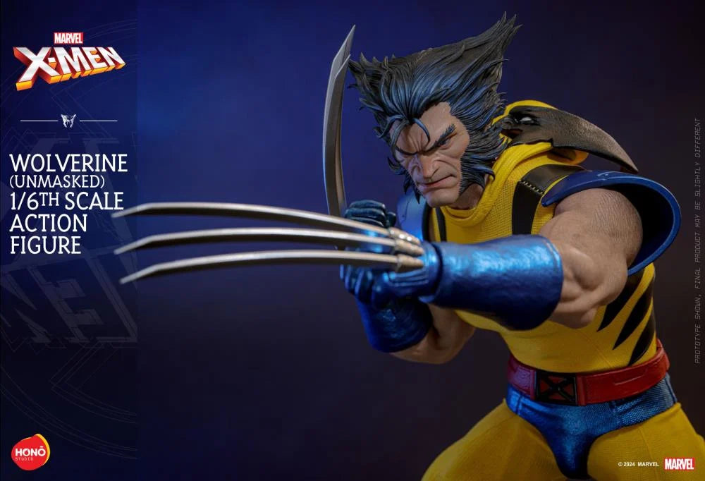 Hot Toys Hono Studio Marvel Comics Wolverine (Unmasked) 1/6th Scale Action Figure