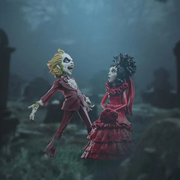 Weta Workshop Beetlejuice Mini Epics Betelgeuse & Lydia Twin Pack