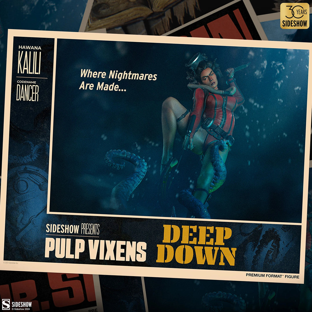 Sideshow Pulp Vixens: Deep Down Premium Format 24" Statue
