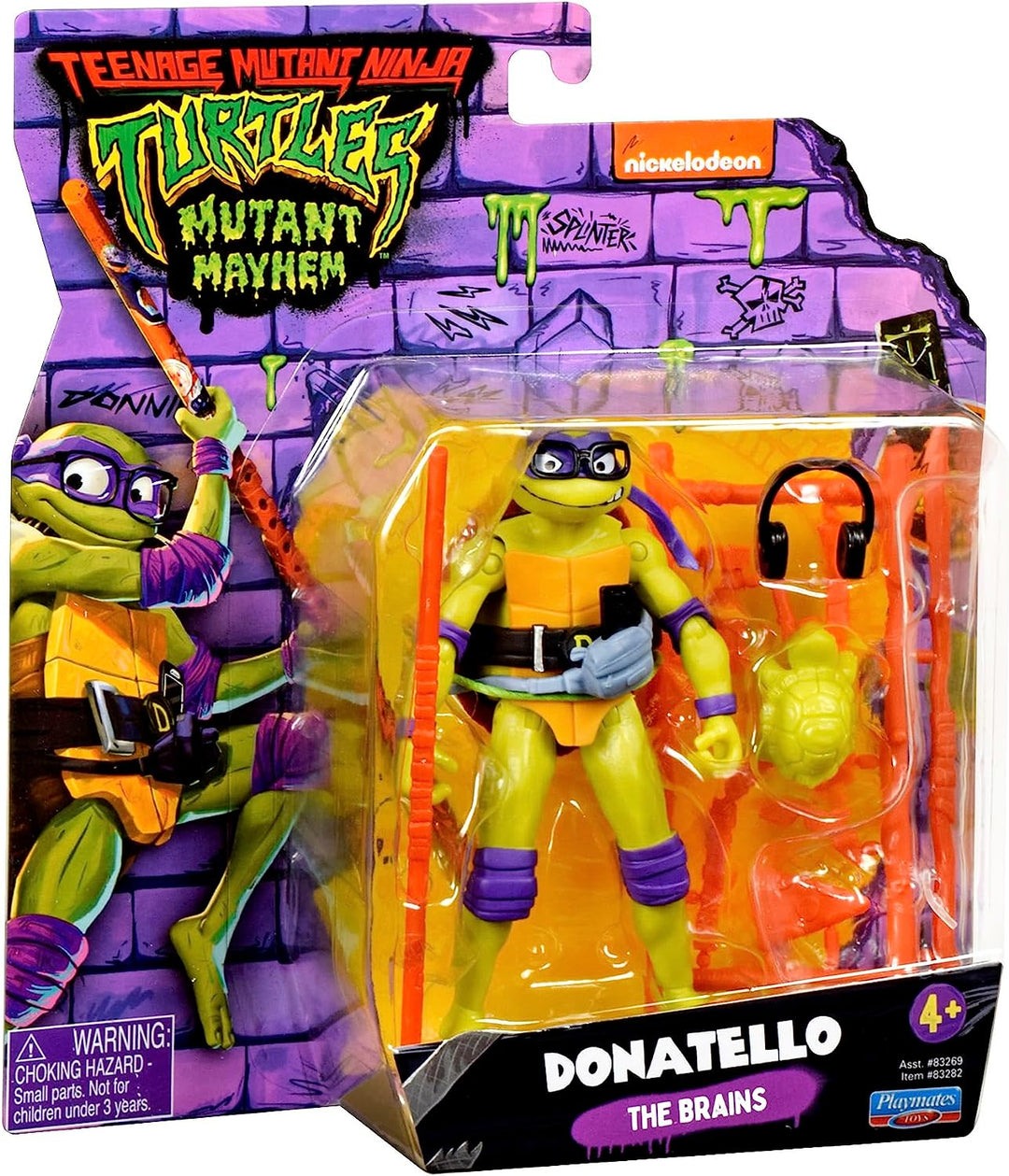 Teenage Mutant Ninja Turtles Mutant Mayhem Donatello Figure