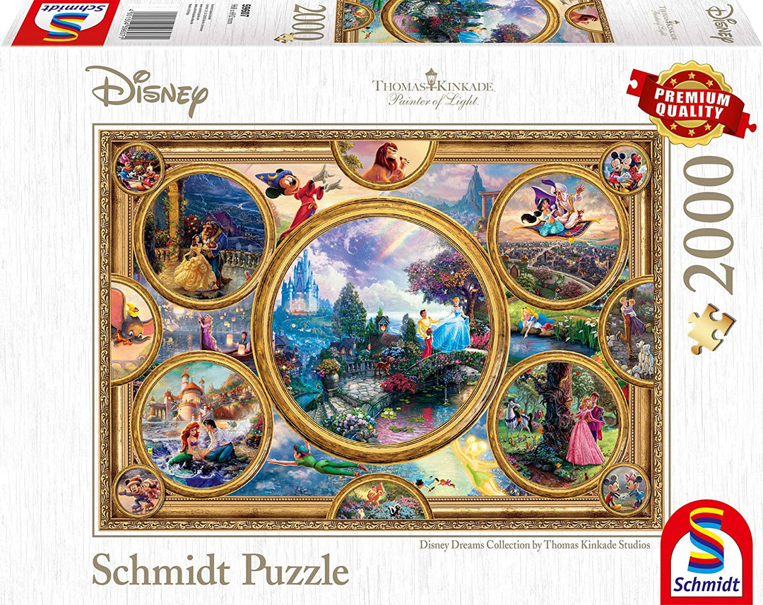 Thomas Kinkade Disney Dreams Collection (2000 Pieces)