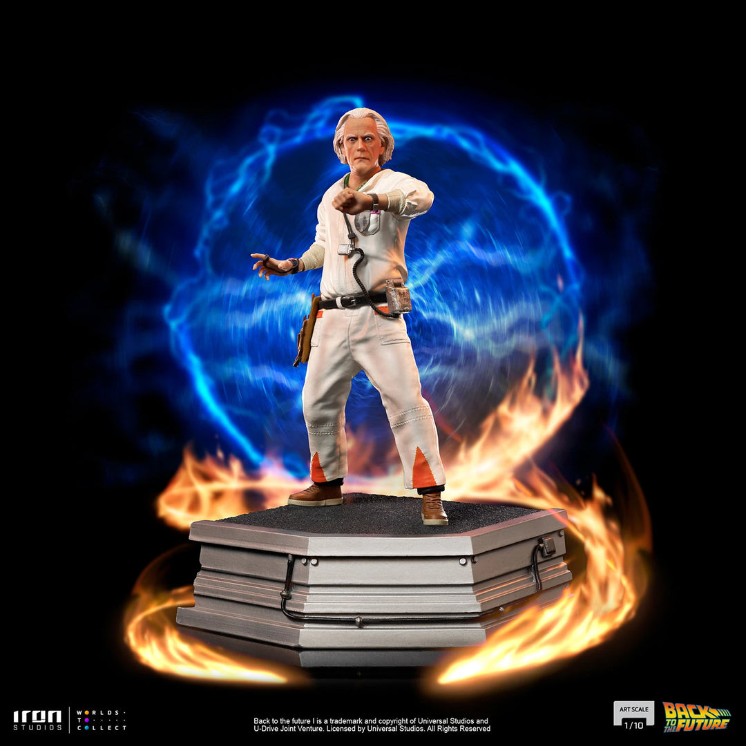 Iron Studios Back to the Future Doc Brown 1/10 Art Scale Statue