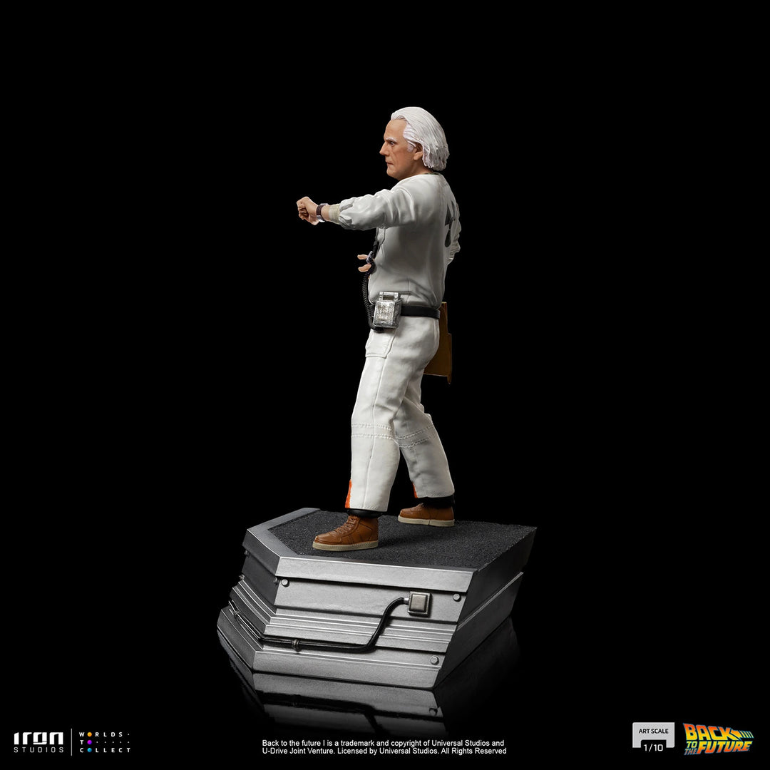 Iron Studios Back to the Future Doc Brown 1/10 Art Scale Statue