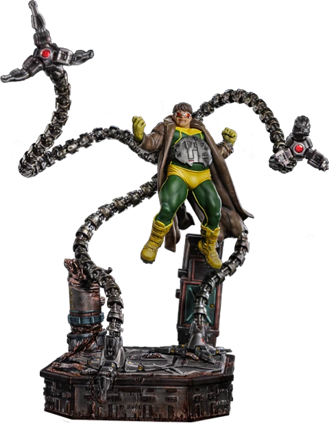 Iron Studios Marvel Comics Battle Diorama Series Doctor Octopus 1/10 Art Scale Limited Edition Statue