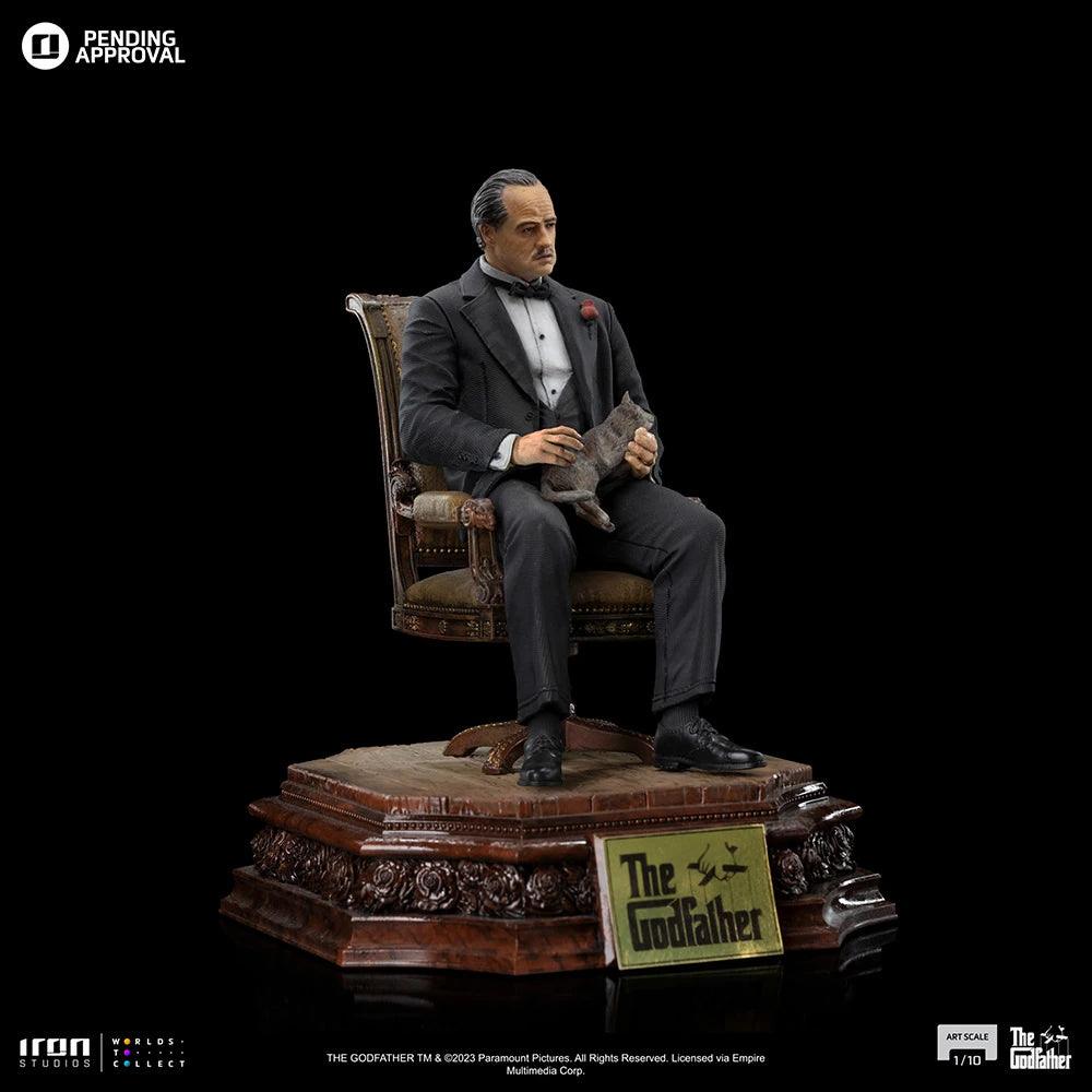 Iron Studios The Godfather Don Vito Corleone 1/10 Art Scale Limited Edition Statue