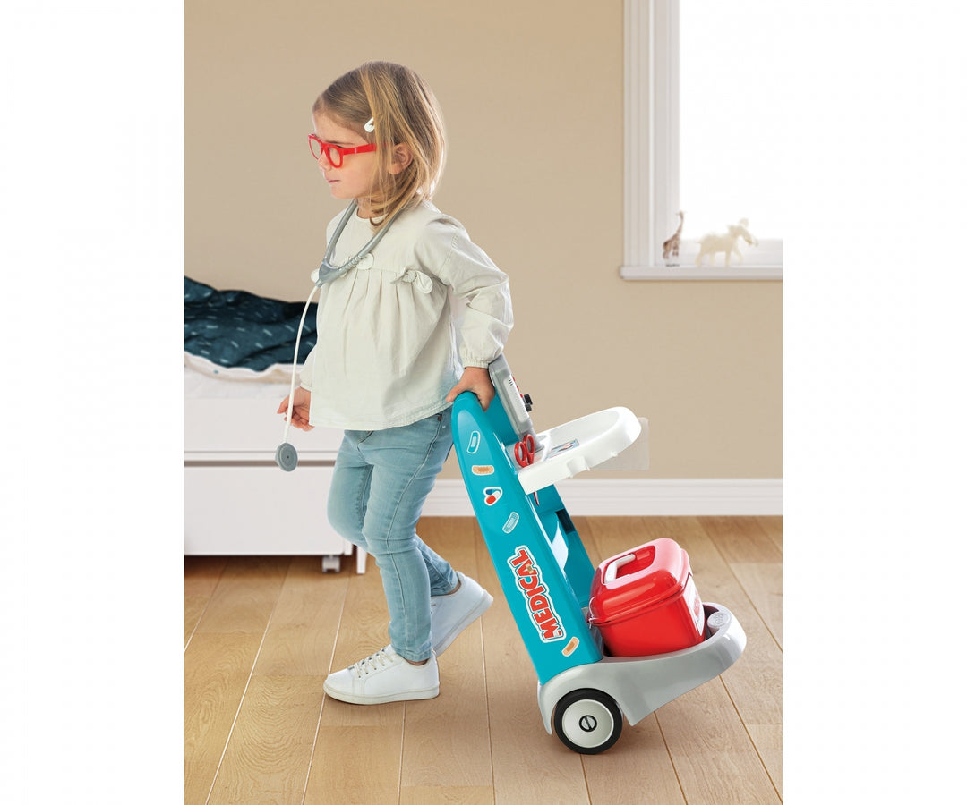 Smoby Electronic Medical Rescue Trolley