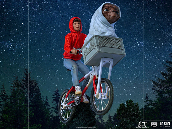 Iron Studios E.T. the Extra-Terrestrial E.T. & Elliot 1/10 Art Scale Limited Edition Statue