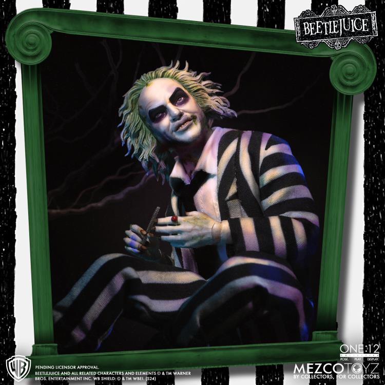 Mezco Beetlejuice (1988) One:12 Collective Beetlejuice Deluxe Edition