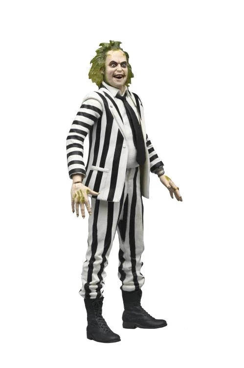 NECA Beetlejuice (Black and White Suit) 7" Action Figure