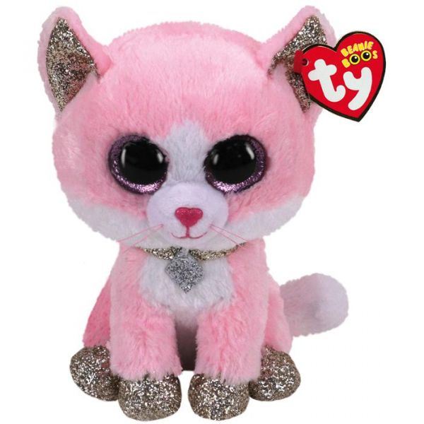 Ty Boo Buddy Fiona Pink Cat